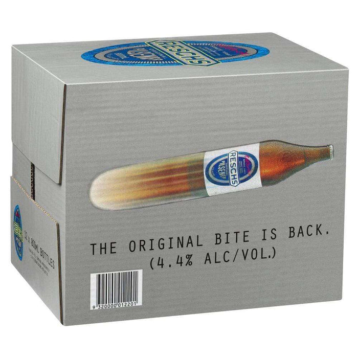 Resch's Pilsener Beer Case Bottles 750ml Beer Carlton United Breweries
