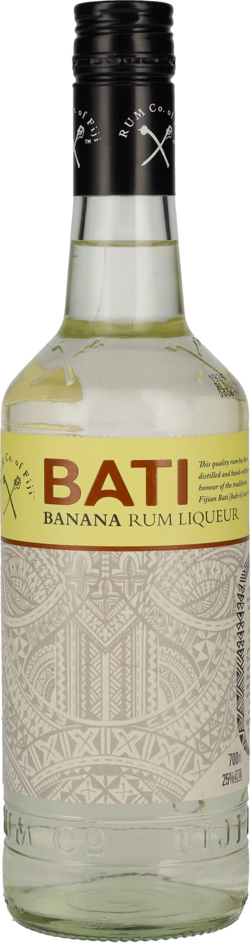 Rum Co of Fiji Bati Banana Rum Liqueur 700 ml  Rum Co Of Fiji