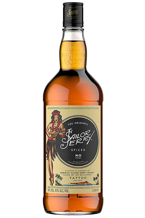 Sailor Jerry Spiced Rum, 1l  Sailor Jerry