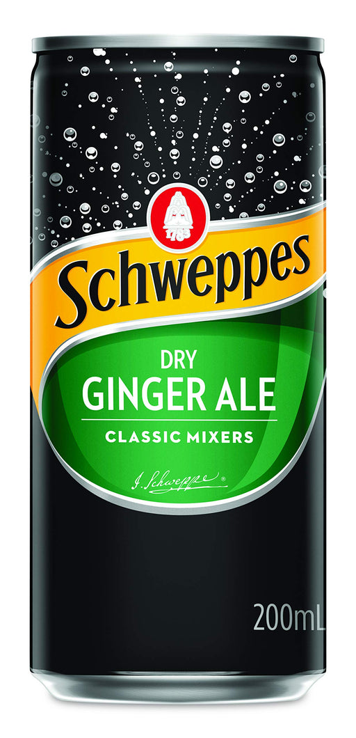 Schweppes Dry Ginger Ale, 24 x 200ml  Visit the Schweppes Store