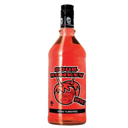 Sour Monkey Berry Flavoured Sour Liqueur 750ml Liqueur Gateway