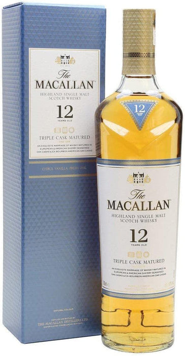 The Macallan Triple Cask 12 Year Old 700mL  The Macallan