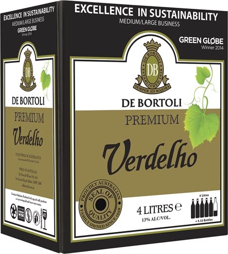De Bortoli Premium Verdelho Cask 4L  De Bortoli