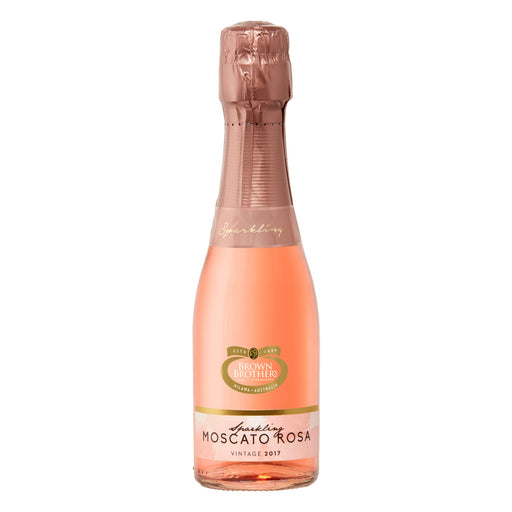 Brown Brothers Sparkling Moscato Rosa Piccolo Case Party Size - 24 Bottles  Generic