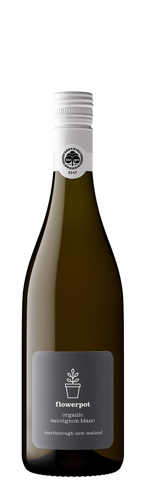 Flowerpot Organic Sauvignon Blanc Wine (Single Bottle), 750 ml  Flowerpot