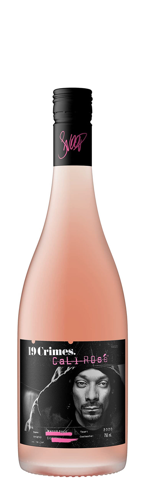 19 Crimes Snoop Dogg Cali Rose Wine 750 ml (Pack of 6)  Visit the 19 Crimes Store