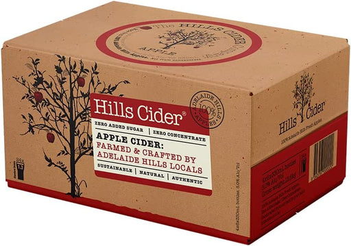 Hills Cider Apple Cider Bottle 330 ml (Pack of 24)  Hills Cider