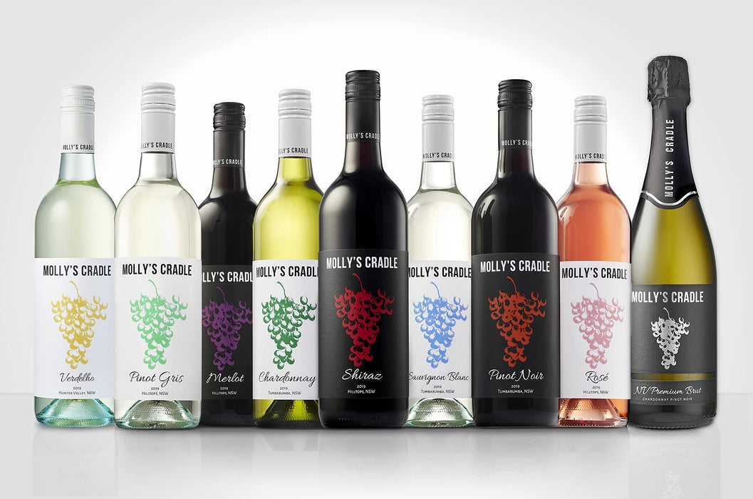 Molly's Cradle Rosé Wine 750 ml (Case of 6)  Molly's Cradle