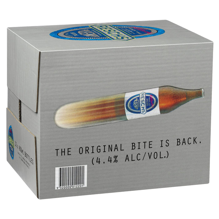 Resch's Pilsener Beer Case 12 x 750mL Bottle  RESCH'S